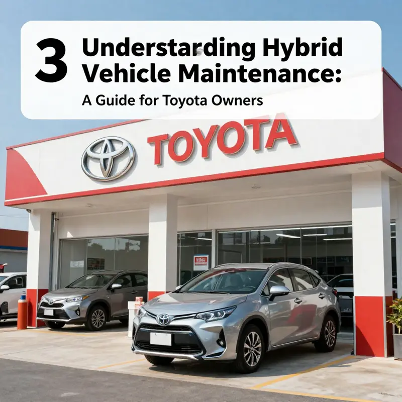 A technician receiving specialized training in servicing Toyota hybrid vehicles, highlighting the importance of proper certification.