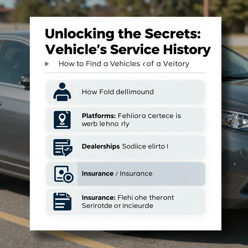 An overview of third-party platforms that simplify access to a vehicle’s service history.