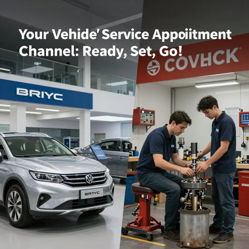 Essential vehicle information is vital for a successful service appointment.