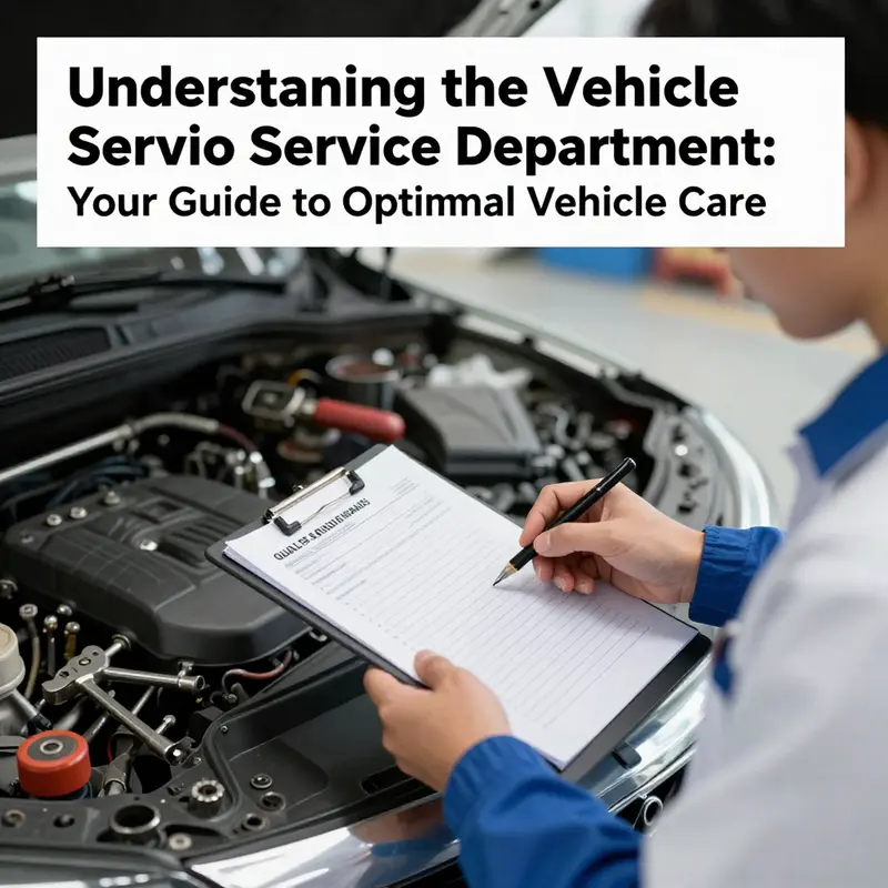 Inside a busy vehicle service department, illustrating the variety of tasks performed to ensure vehicle safety and reliability.