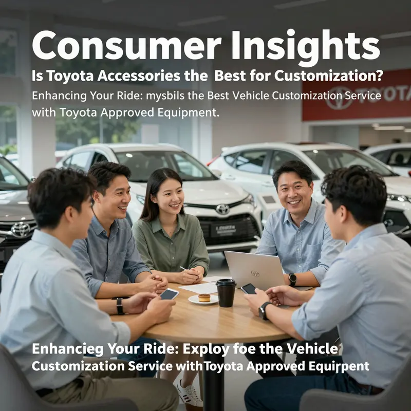 Showcasing Toyota-approved accessories that enhance functionality and style.