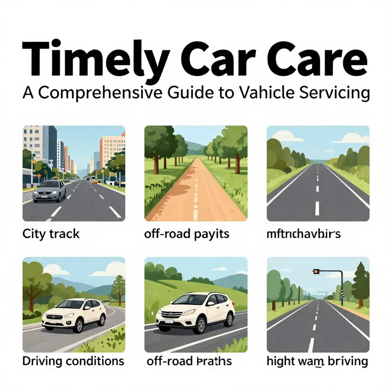 A technician performing a small service, focusing on oil changes and routine checks.