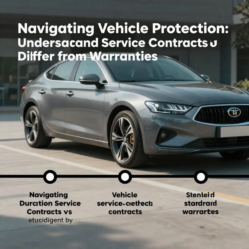 An overview of vehicle service contracts and warranties showcasing their definitions and foundational differences.