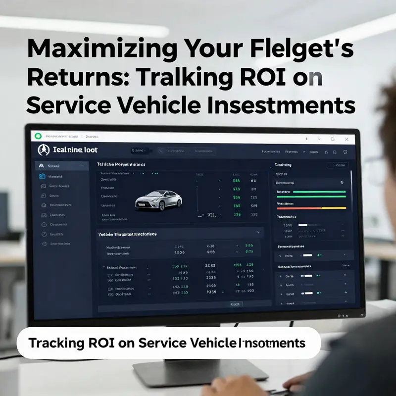 Interactive dashboard showcasing vital metrics for fleet managers to evaluate their investments.