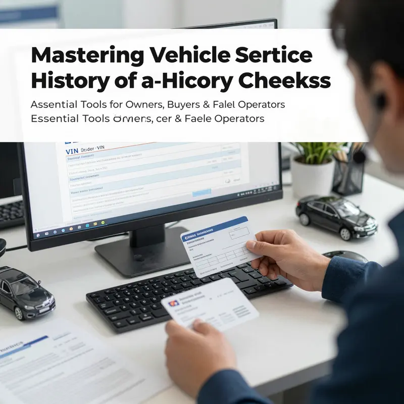 Smartphone displaying a detailed vehicle history report accessed via a third-party platform.