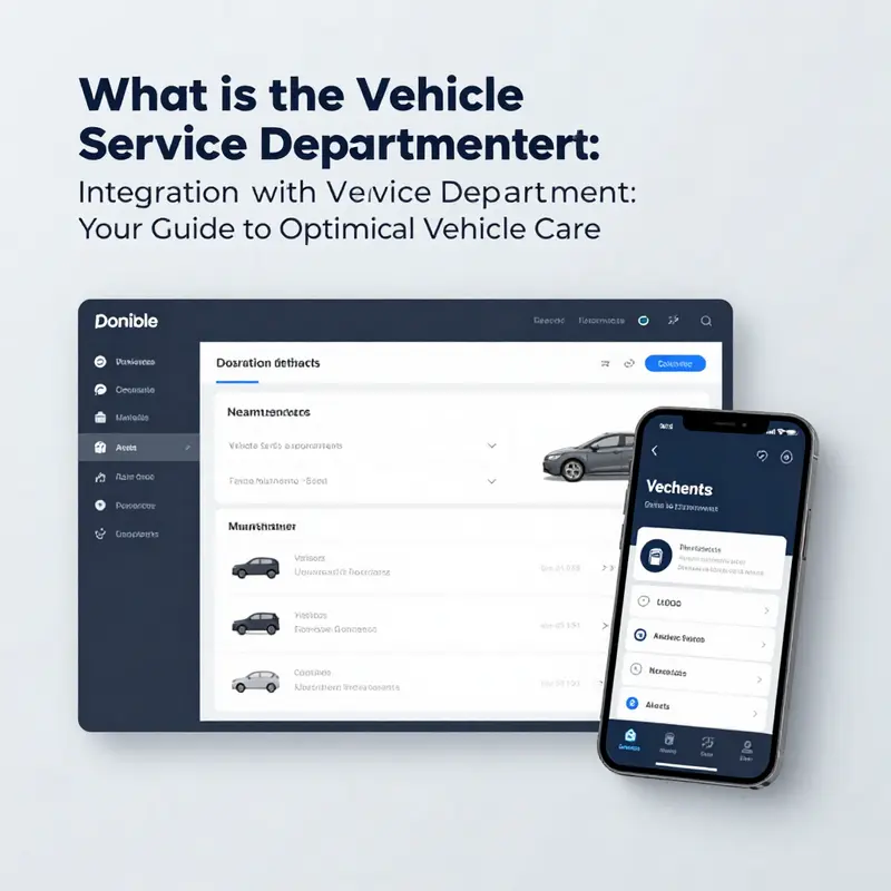 Inside a busy vehicle service department, illustrating the variety of tasks performed to ensure vehicle safety and reliability.