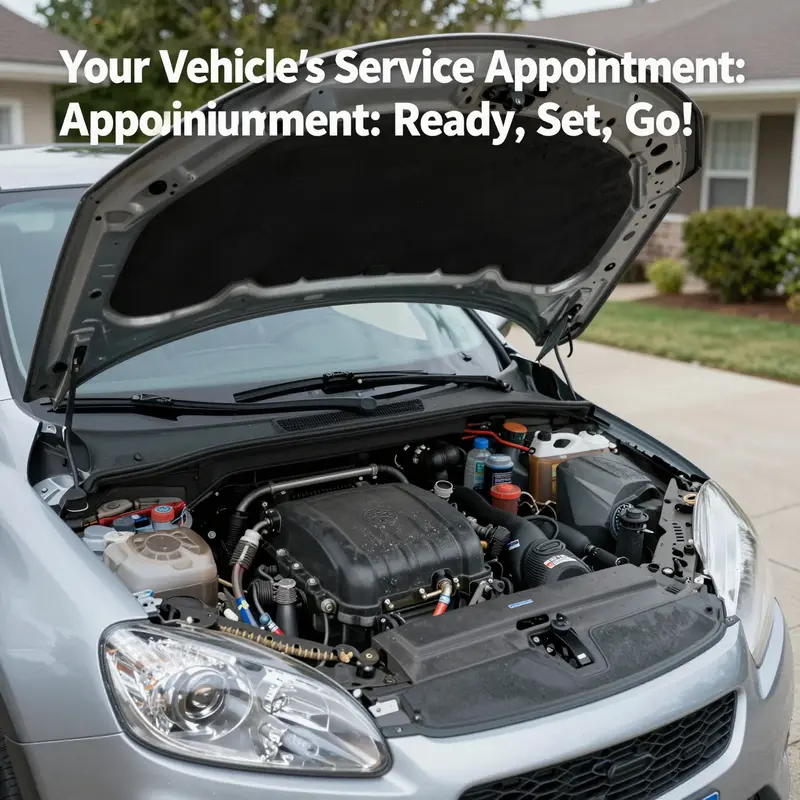 Essential vehicle information is vital for a successful service appointment.