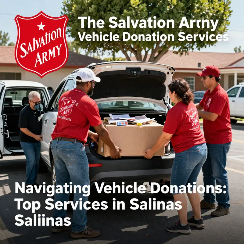 Volunteers at Salinas Valley Food Bank actively engaging with vehicle donors to support food distribution initiatives.