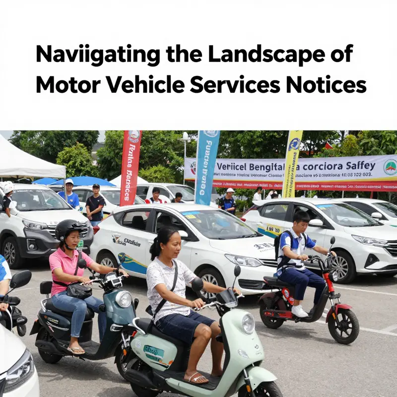 A service station in full operation, demonstrating compliance with motor vehicle services notices.