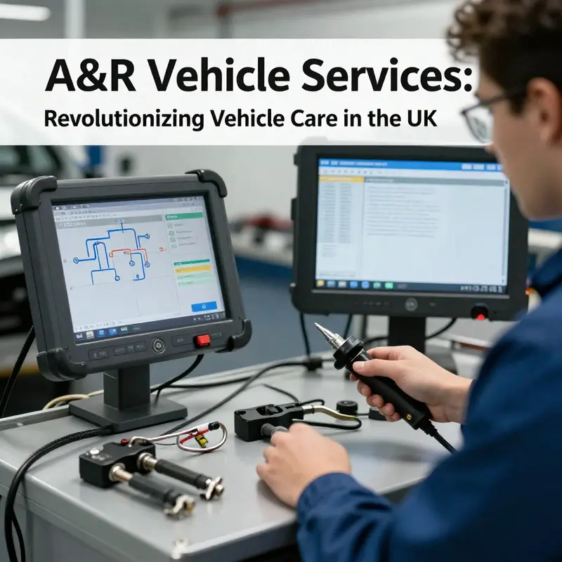 A snapshot of the extensive repair facility at A&R Vehicle Services, highlighting their commitment to comprehensive vehicle care.