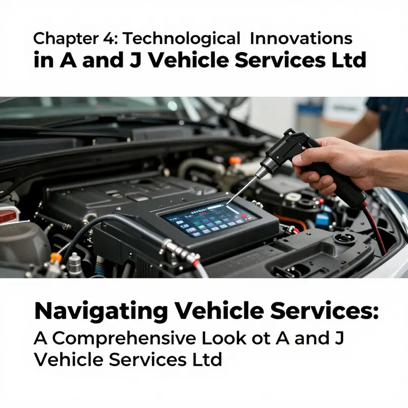 A comprehensive view of A and J Vehicle Services Ltd’s facility highlights customer service and operations.