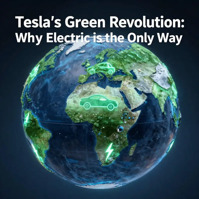 Tesla’s commitment to sustainability is evident in its electric service vehicles designed for eco-friendliness.