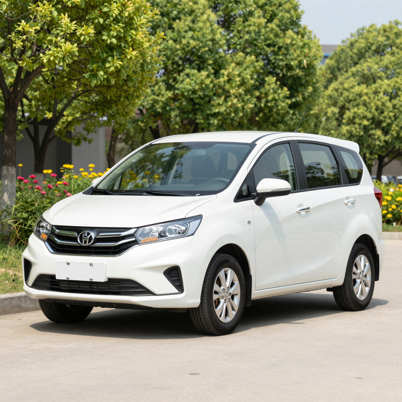 Clean Vehicle in Pleasant Environment