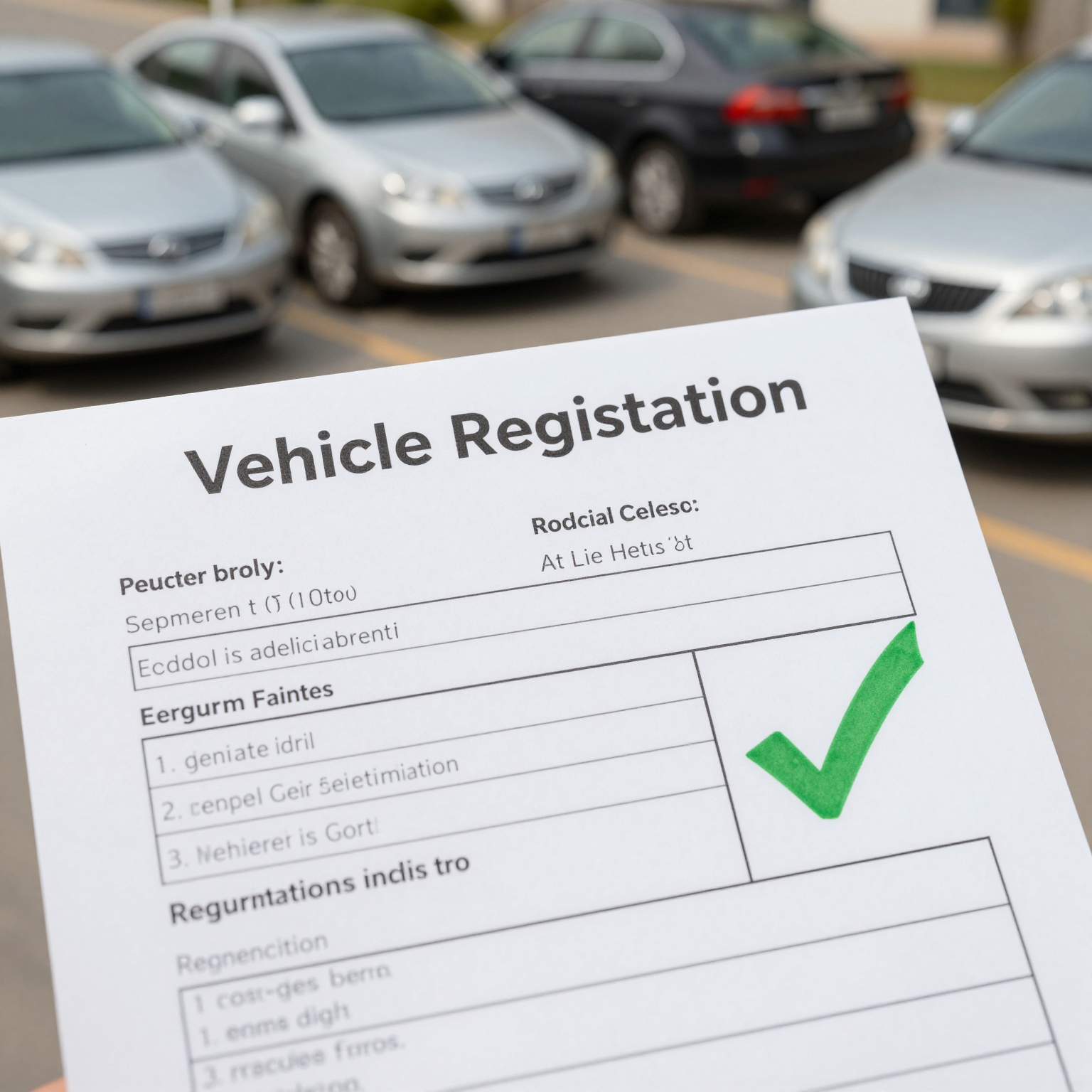 Vehicle Registration and Compliance