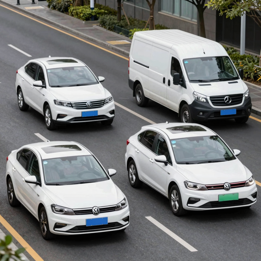 Clean vehicles on the road