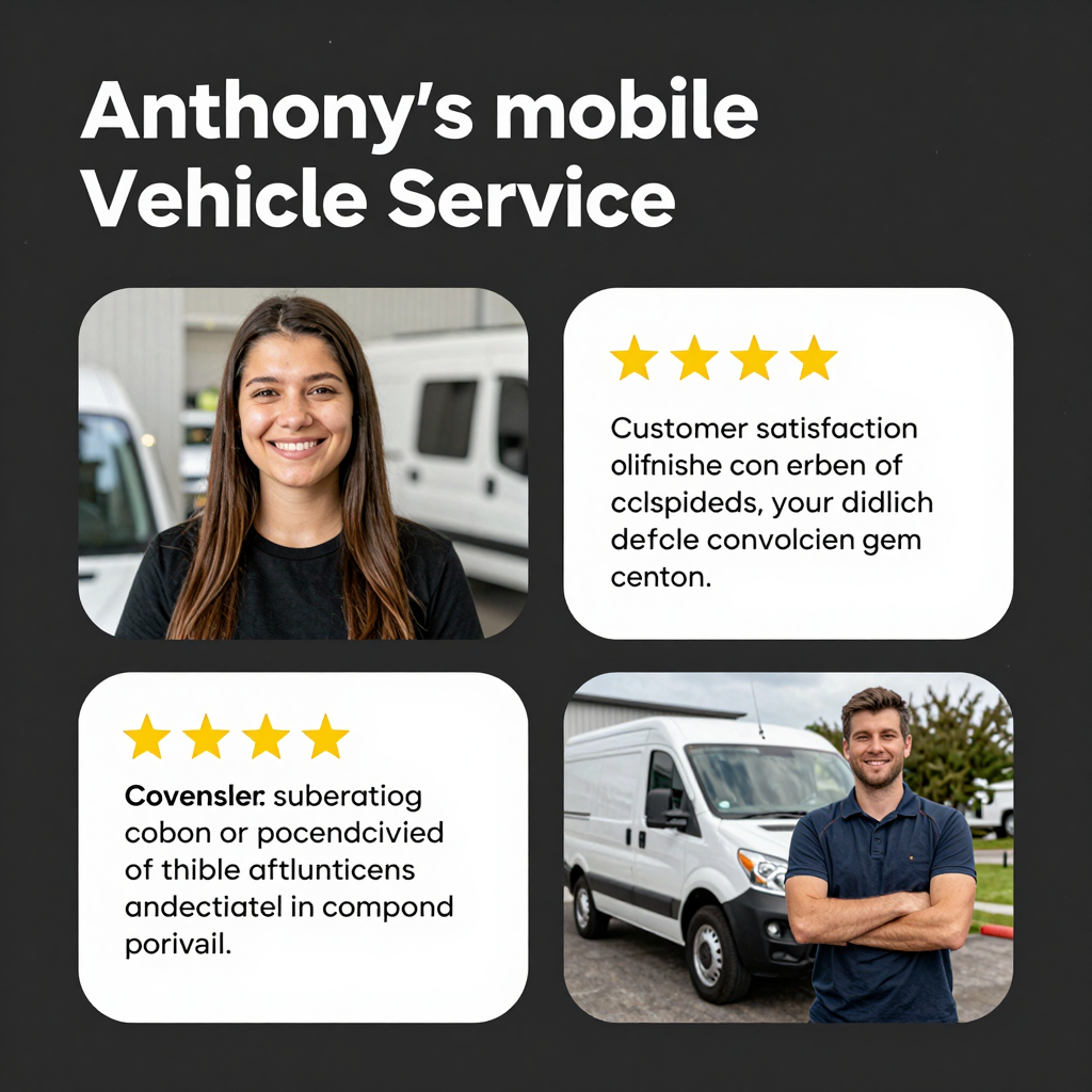 Customer Feedback on Anthony's Mobile Vehicle Service