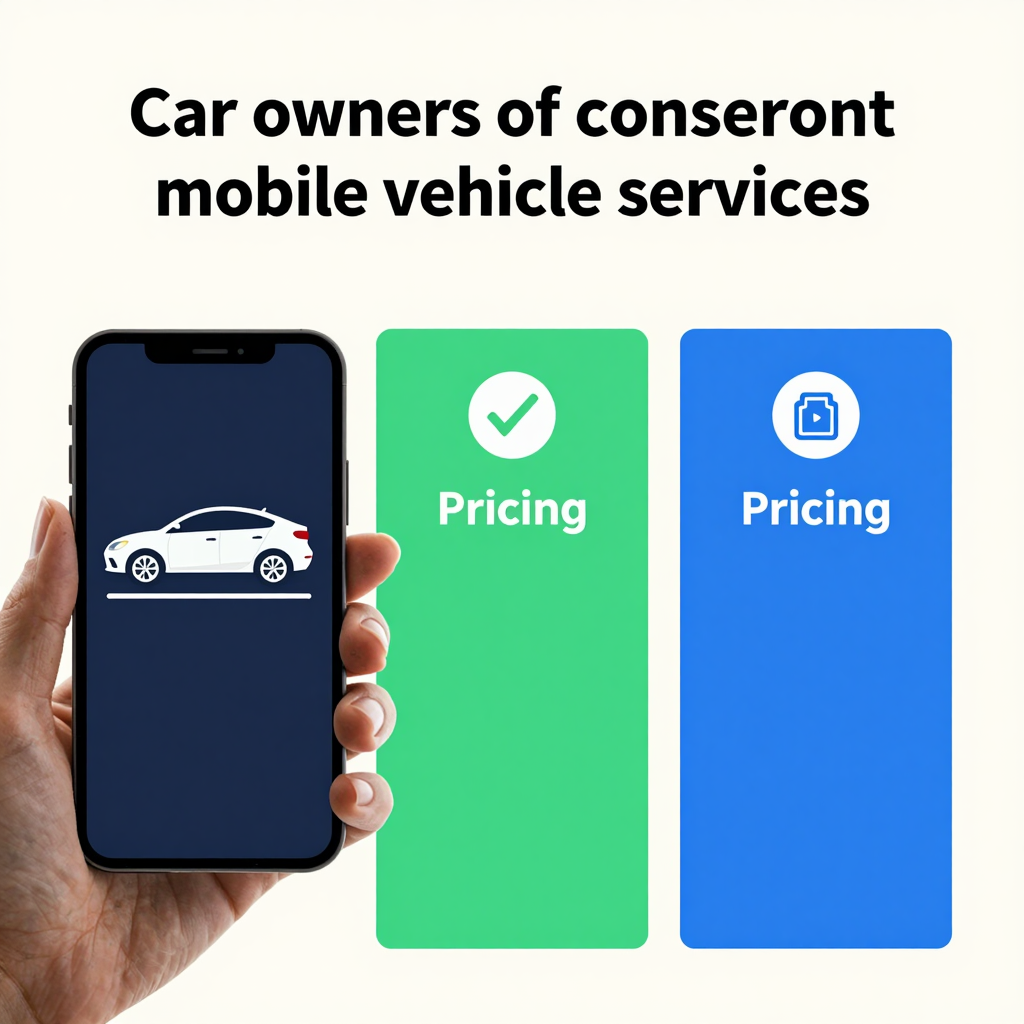 Infographic on Mobile Vehicle Services