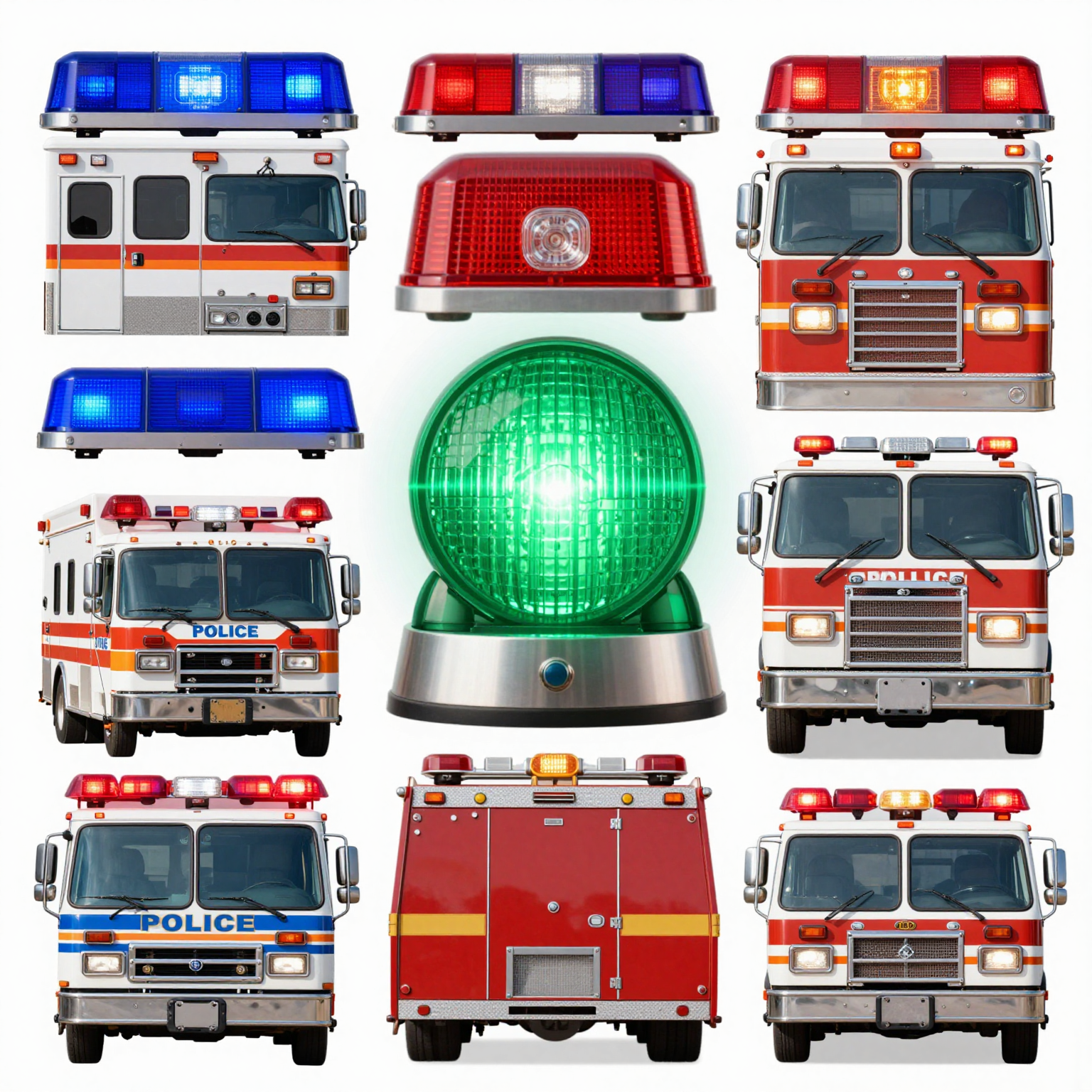 Emergency Vehicle Lights
