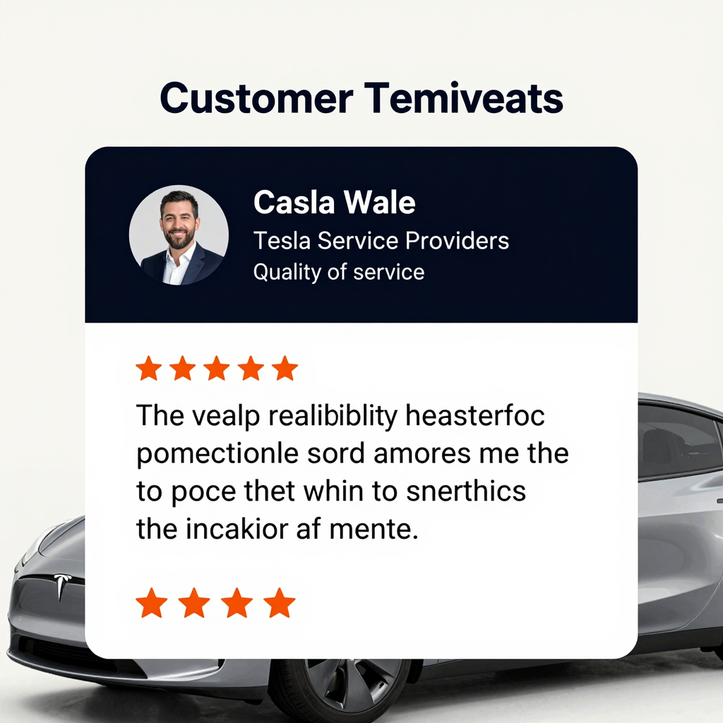 Tesla service quality and satisfaction