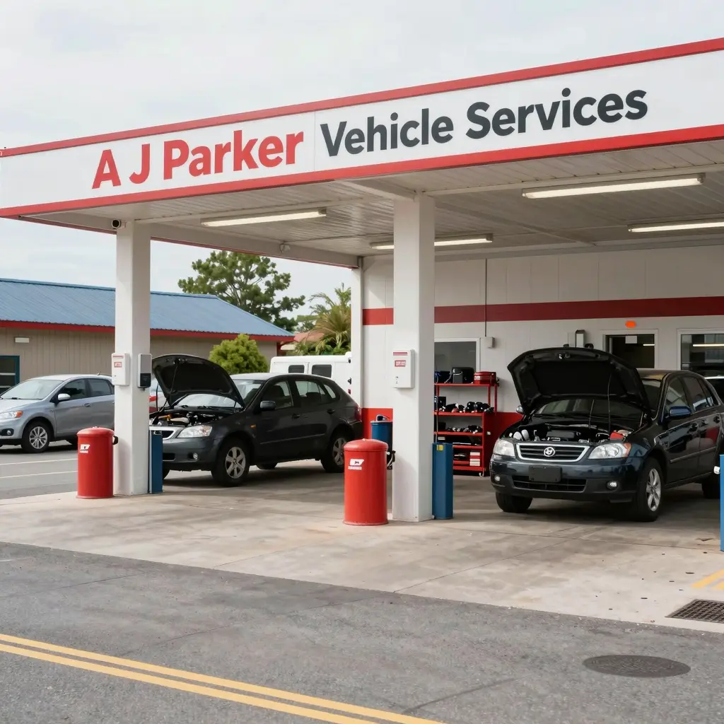 A J Parker Vehicle Services Station