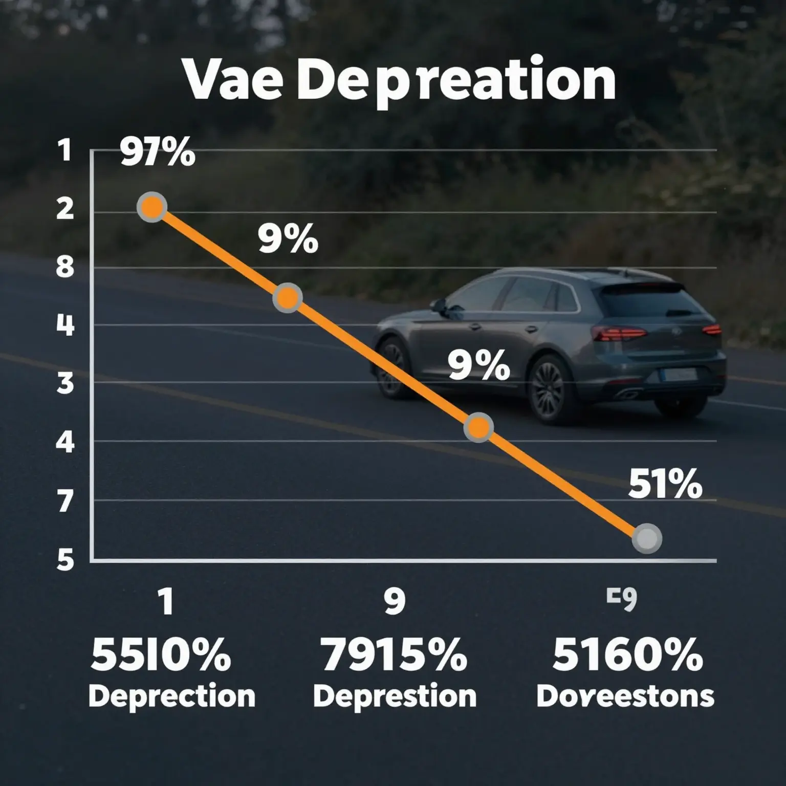 Vehicle Depreciation Infographic