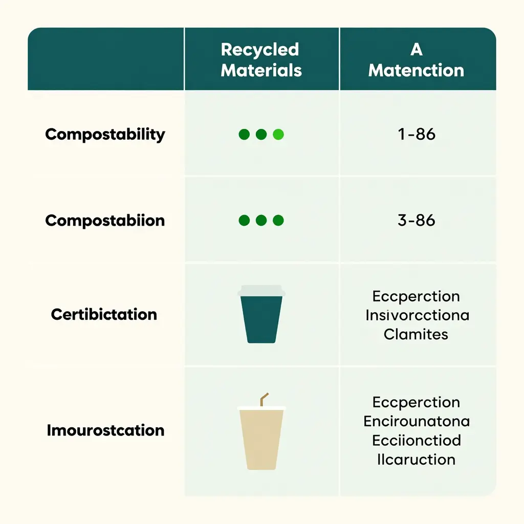 Comparison of paper cup brands
