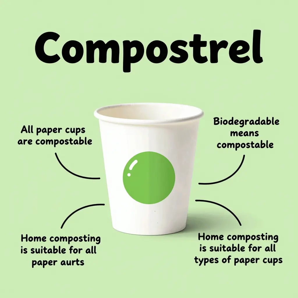 Common Misconceptions About Composting Paper Cups