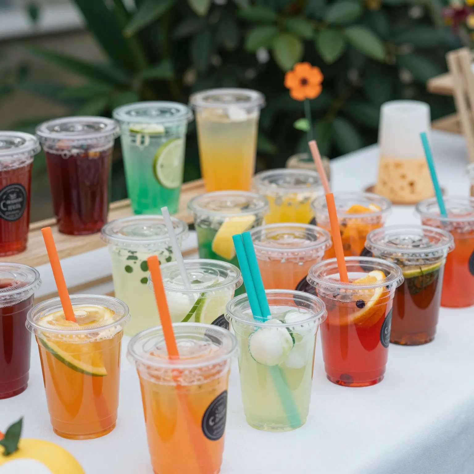 Crafting with Clear Plastic Cups