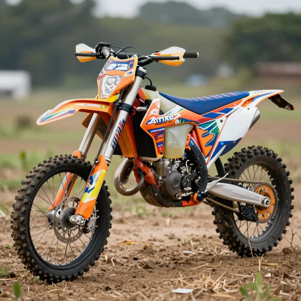 Dirt Bike with Graphics