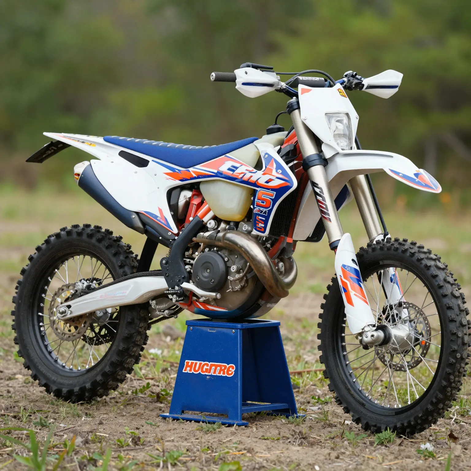 Dirt Bike with Custom Graphics