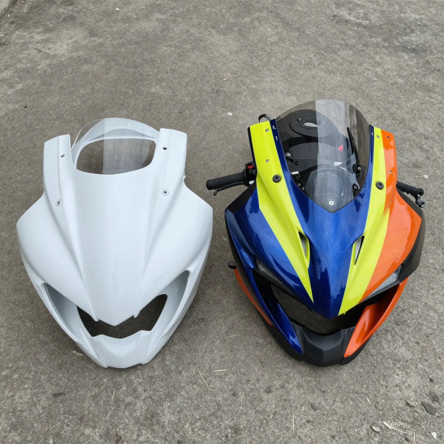 Painted Motorcycle Fairings