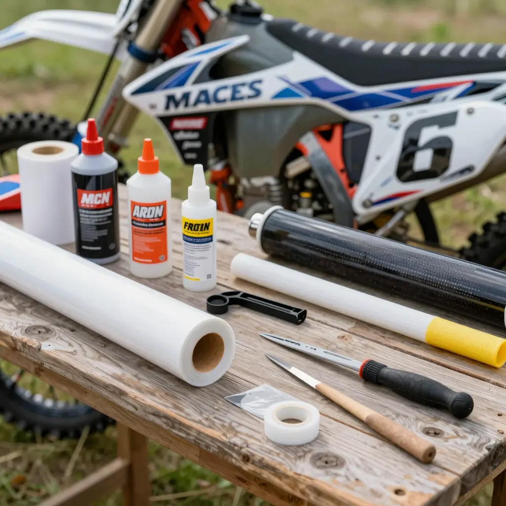 Dirt Bike Graphics Materials