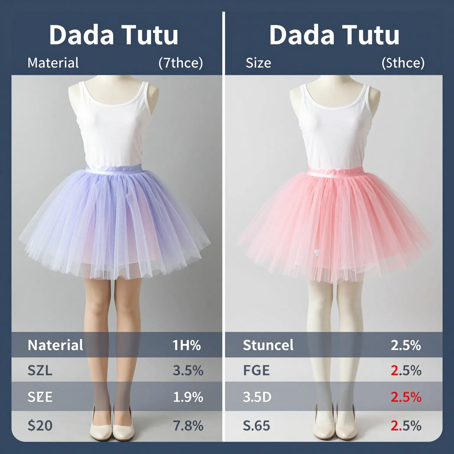 Tutu Styles Comparison
