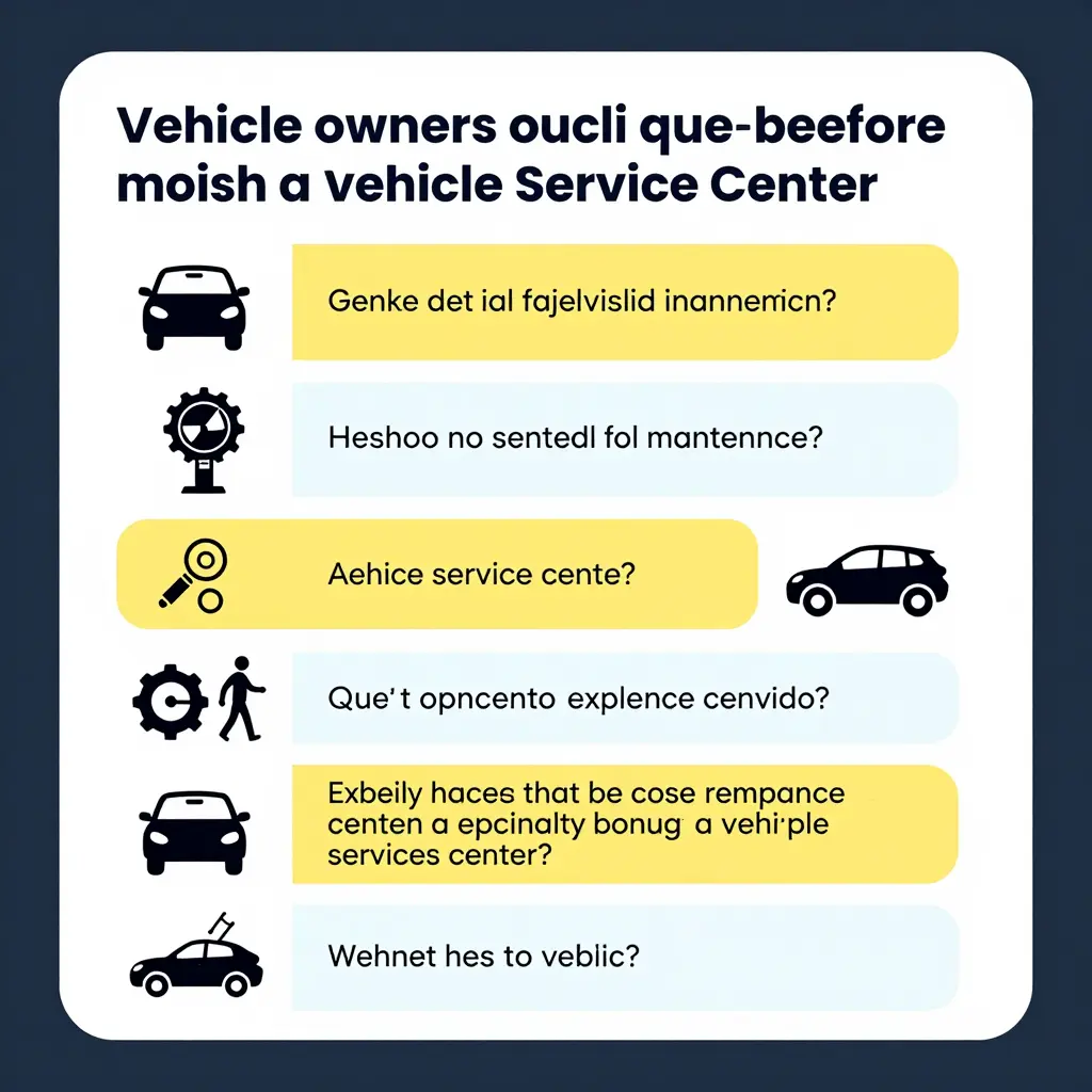 Critical Questions for Auto Repair Service Providers